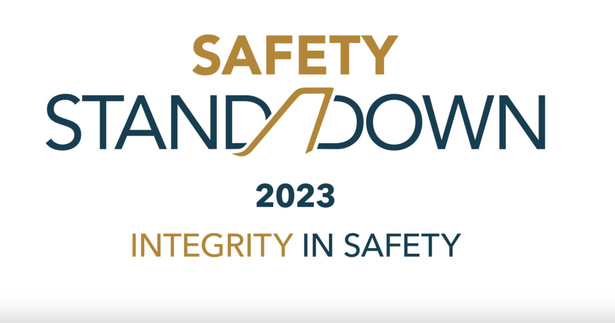 Bombardier Safety Standdown 2023