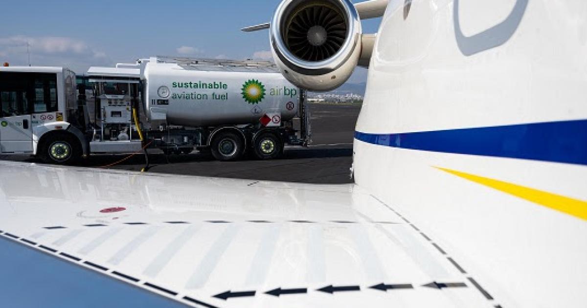 Air bp supplies sustainable aviation fuel to Clermont Ferrand Auvergne Airport
