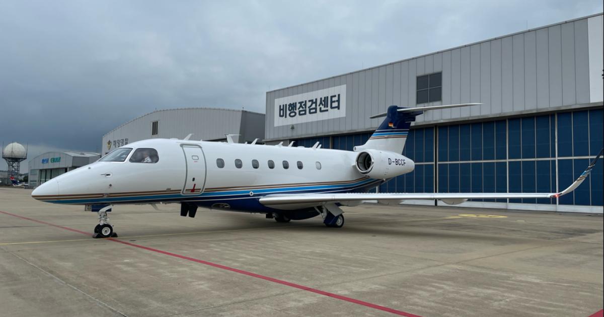 Korean Flight Inspection Service Center Embraer Praetor 600