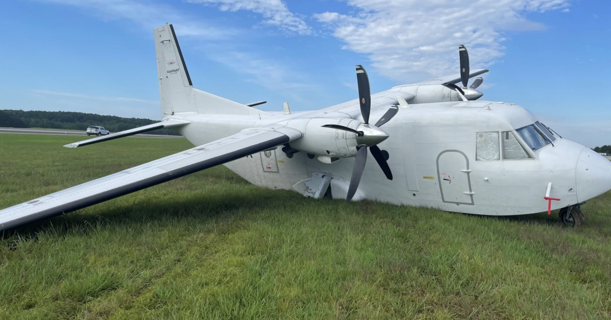 CASA 212 aircraft operated by North Carolina skydiving company