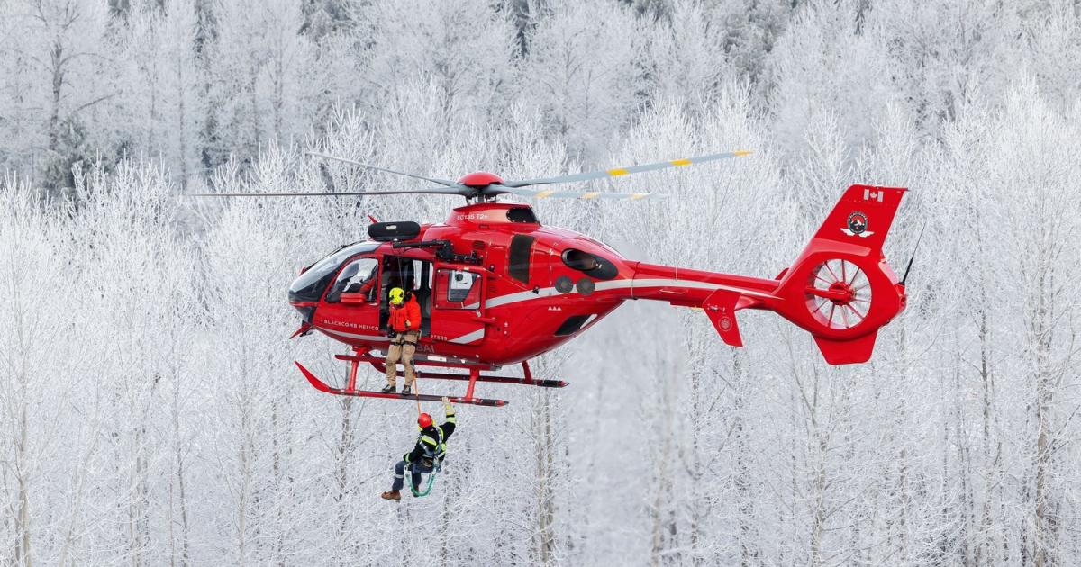 Blackcomb installing Foresight MX on EC135 and Bell 212HP