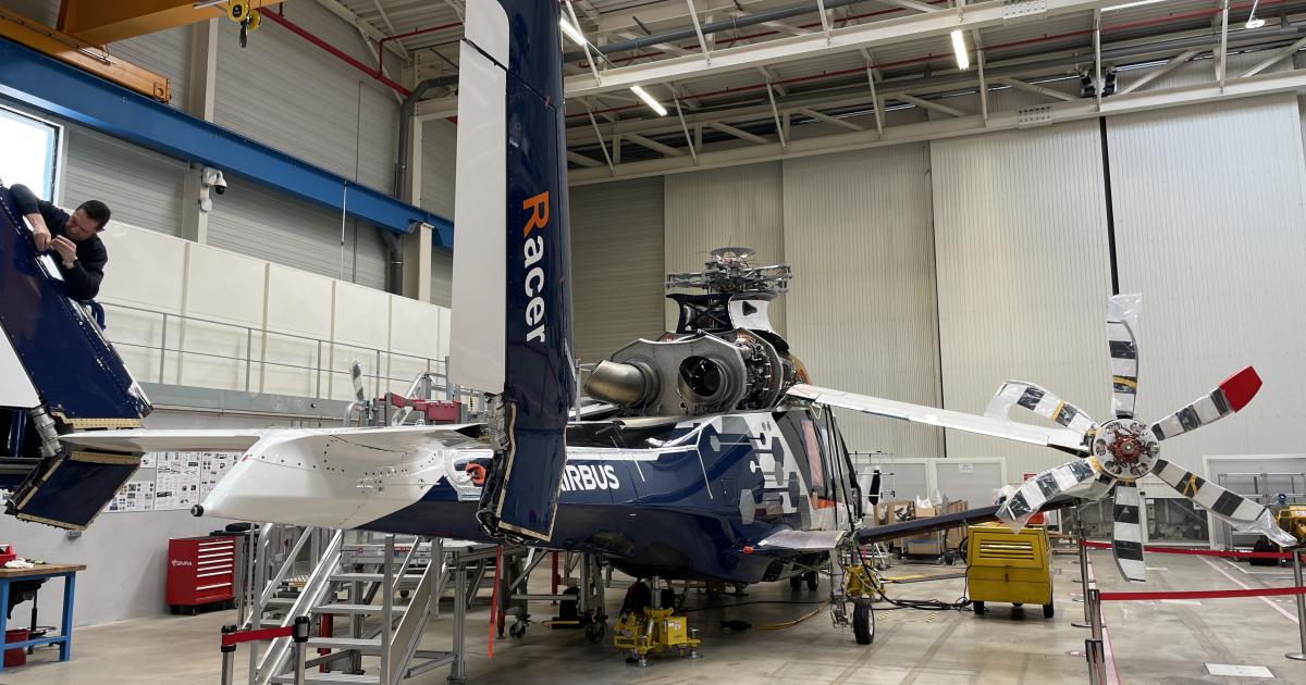 Airbus Racer technology demonstrator for high-speed helicopter