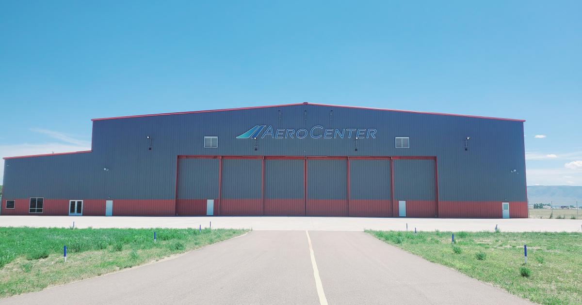 Aero Centers Hangar at Wyoming's Casper-Natrona County International Airport