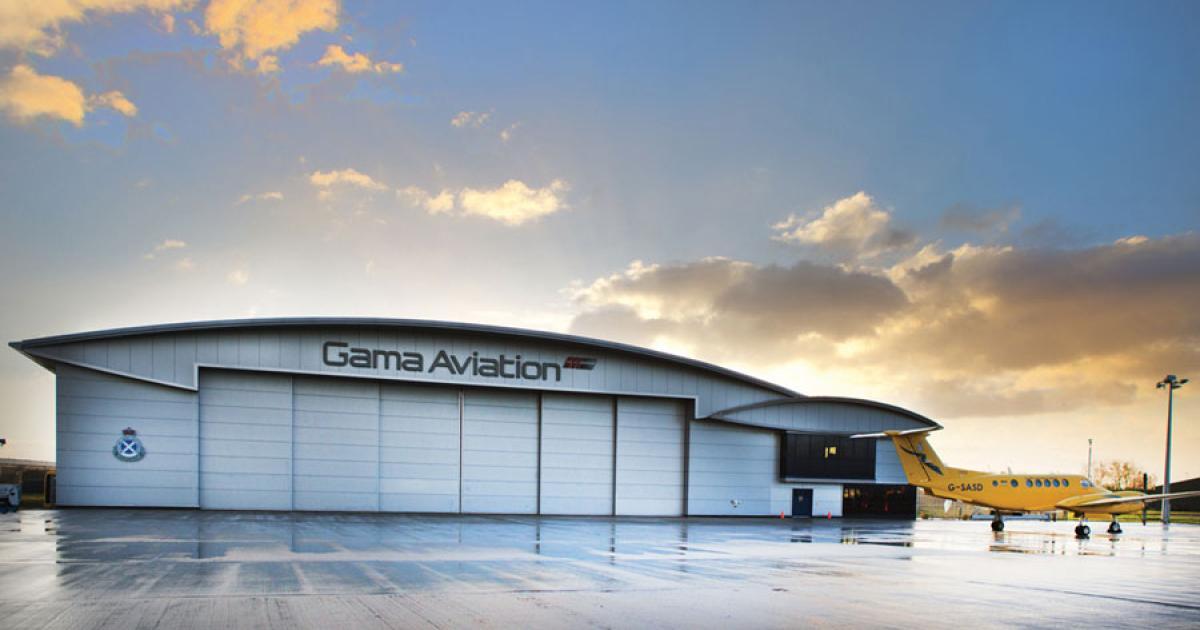 Gama Aviation Glasgow 