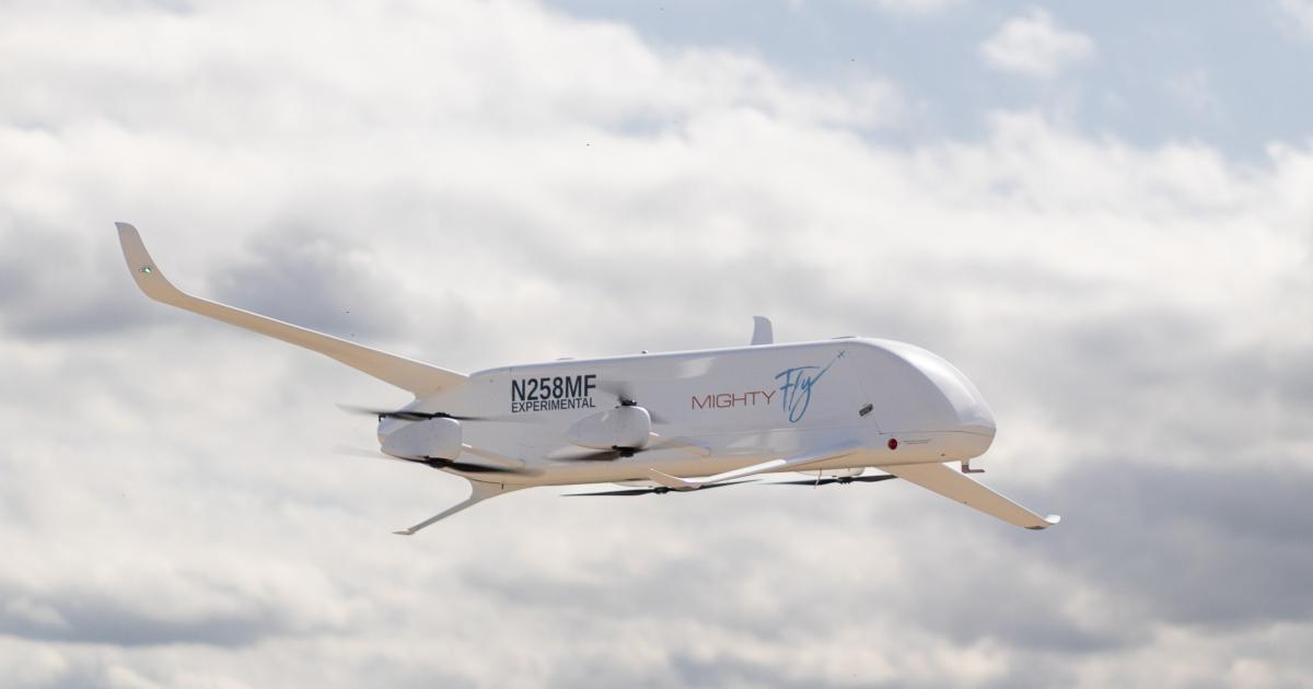 ICAO's Council has agreed a framework policy covering operations of autonomous aircraft like MightyFly's Cento uncrewed cargo aircraft.
