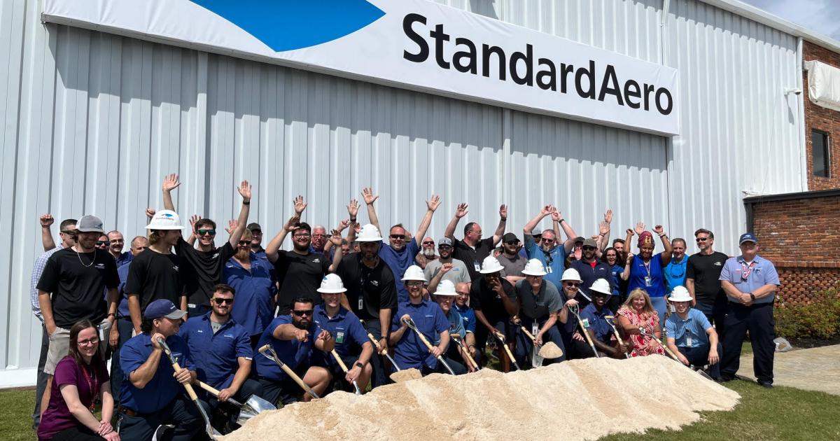 Standard Aero employees celebrate Augusta expansion