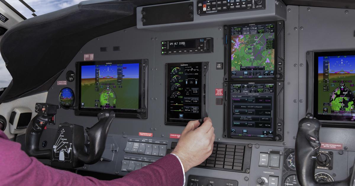 Garmin Adds Engine Indicating for Honeywell TPE331-10/10N Turbine ...