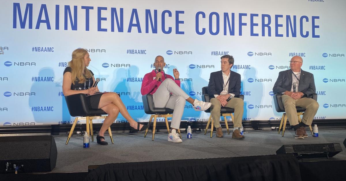 Maintenance talent retention panel at NBAA's maintenance conference