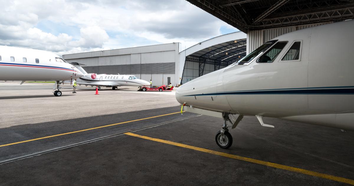 Aerosupport FBO Hangars at Bogotá, Colombia
