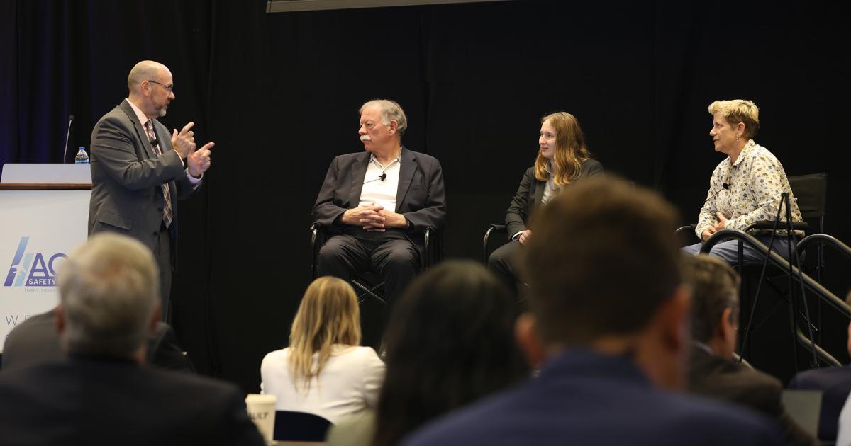 Image of a panel discussion