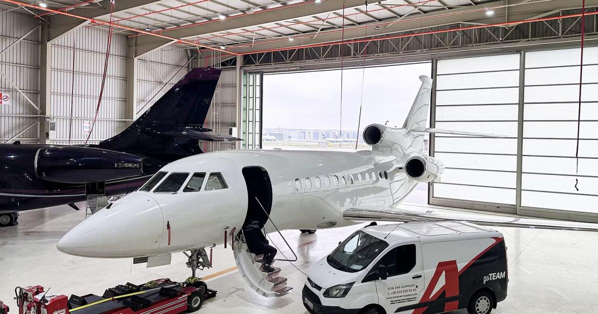 AMAC Aerospace Falcon 900EX