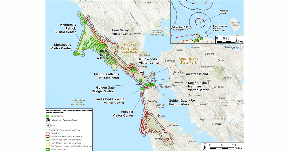 Proposed Voluntary Agreement: Golden Gate National Recreation Area, San Francisco Maritime National Historical Park, Point Reyes National Seashore, and Muir Woods National Monument