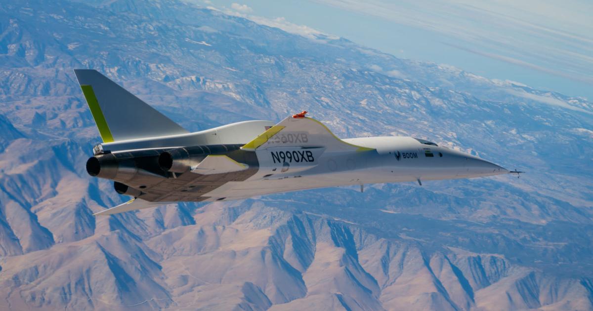 Boom Supersonic XB-1 demonstrator