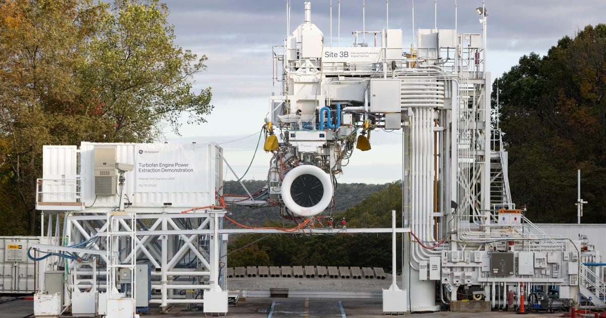 GE Aerospace commercial hybrid-electric engine demonstrator