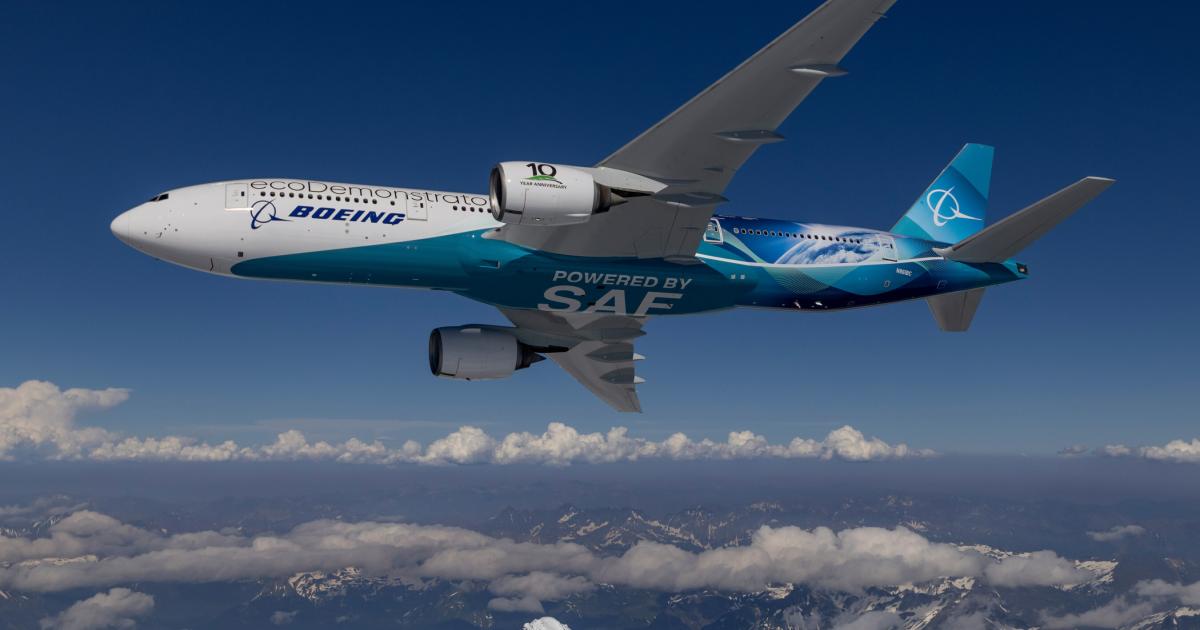 Boeing ecoDemonstrator