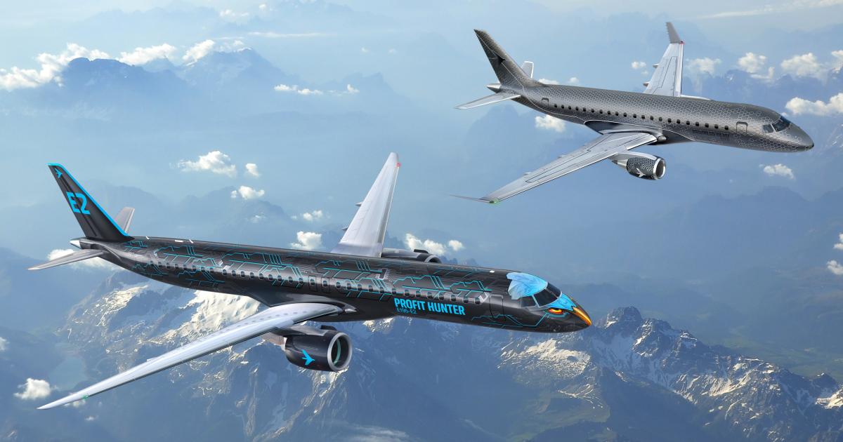 Embraer E195-E2 and E175