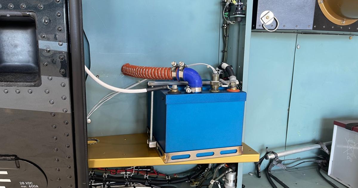 True Blue Power lithium-ion battery in Airbus H125 helicopter