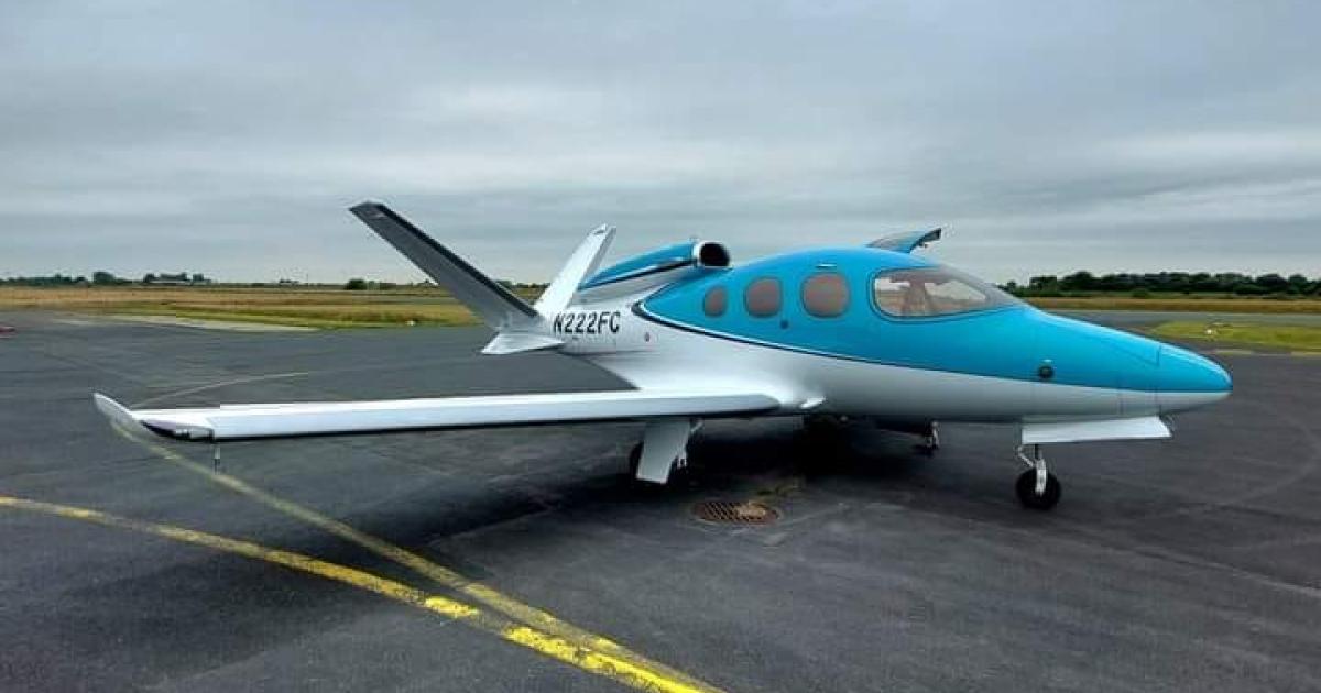 Cirrus SF50 Vision Jet N222FC