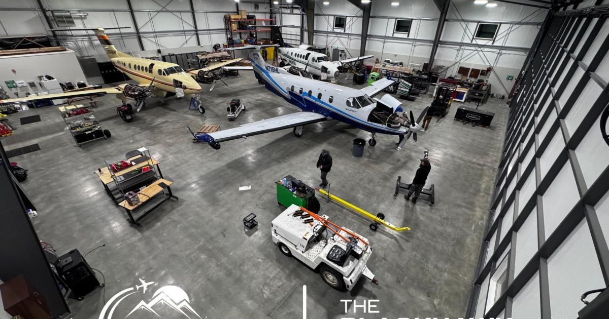 Silver Sky Aviation maintenance hangar 