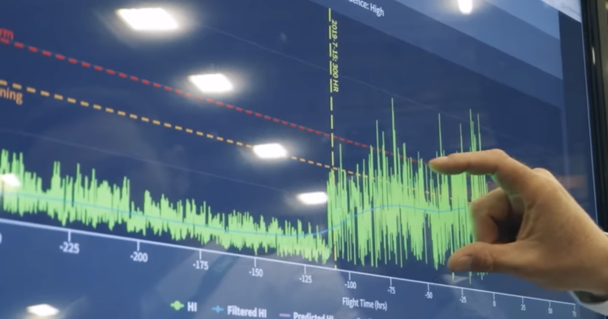 screenshot of HUMS data