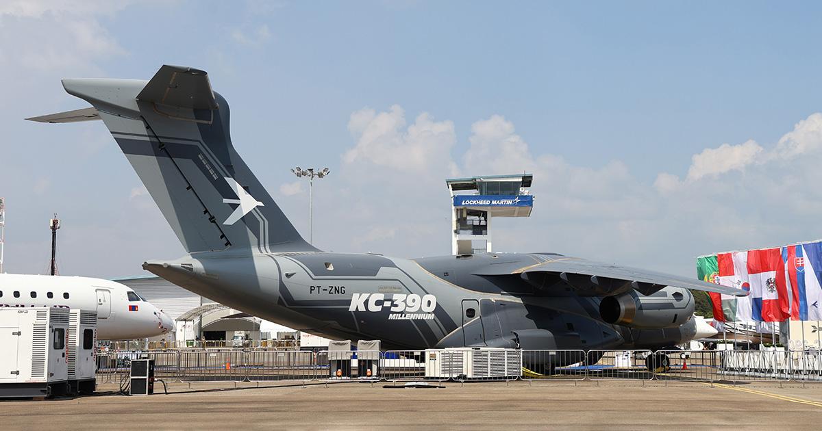 Embraer KC-390 at Singapore Airshow 2026