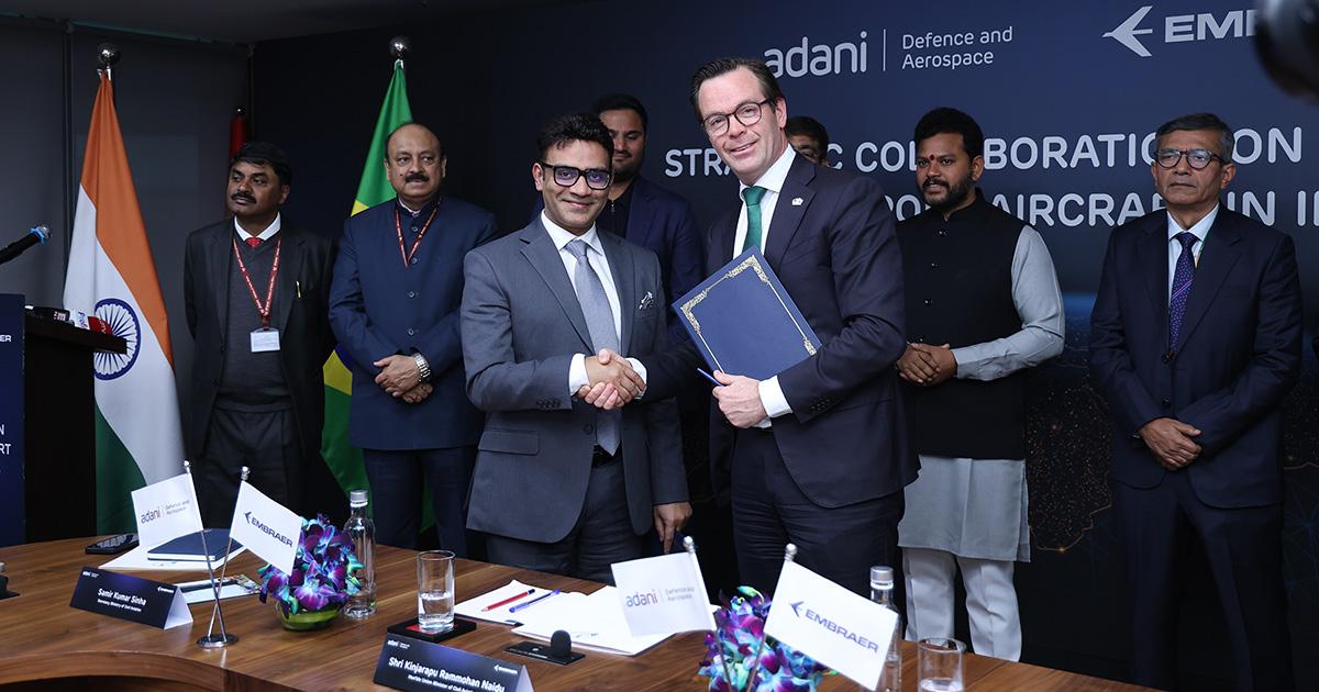 Adani Defense & Aerospace agreement SASA 2026