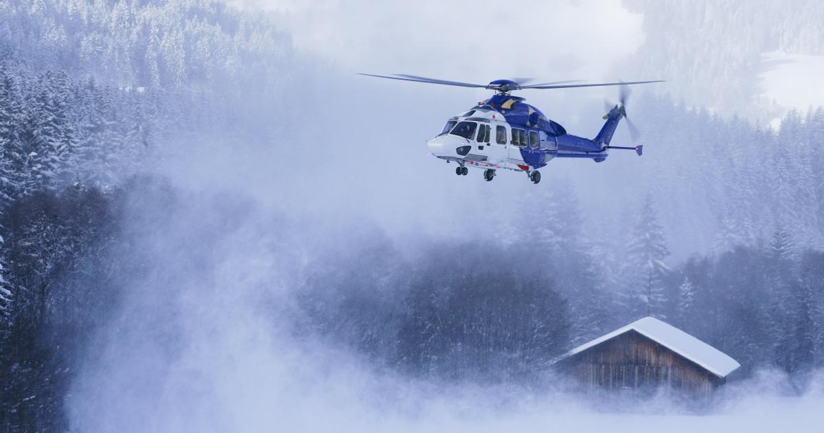 Airbus H175 helicopter