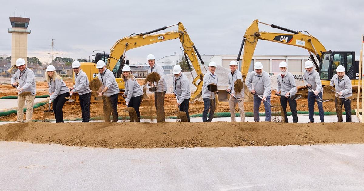West Star Aviation Chattanooga expansion groundbreaking