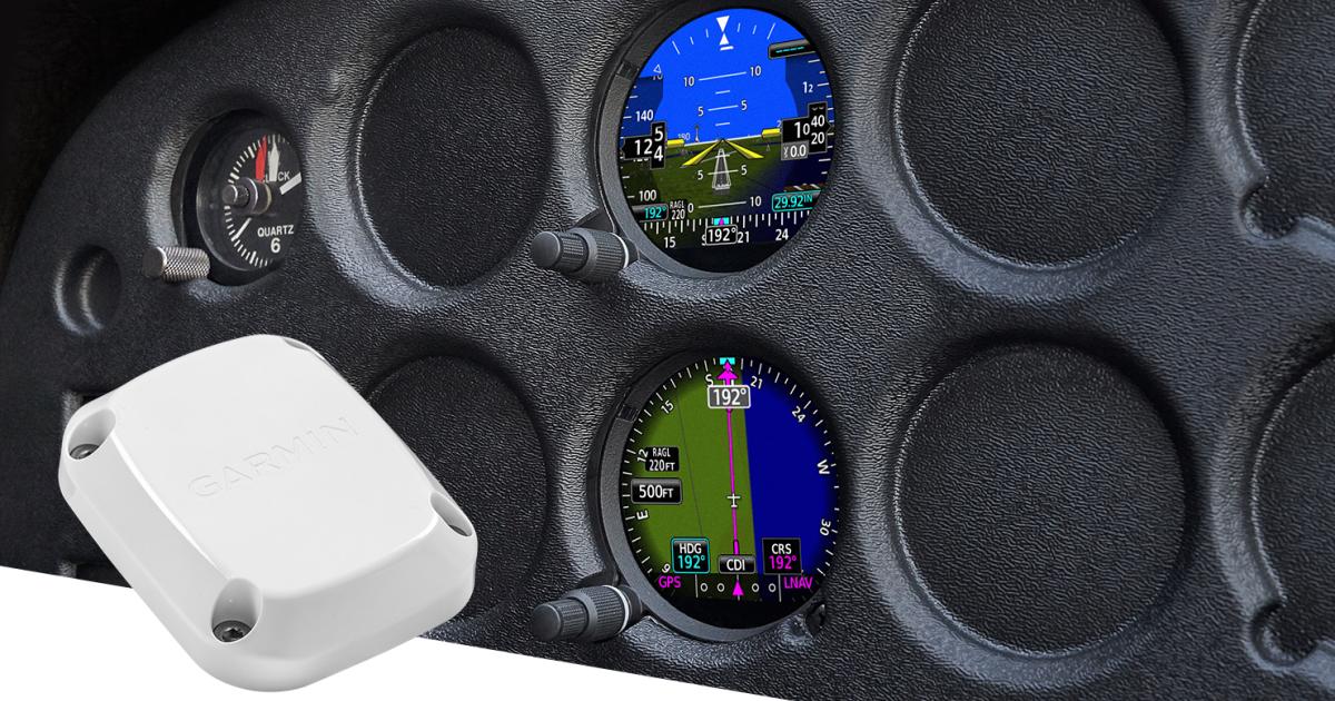 Garmin GHA 15 height advisor