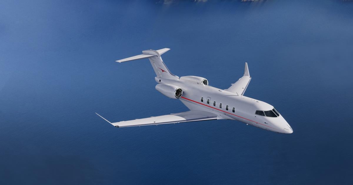 Vista Bombardier Challenger 3500