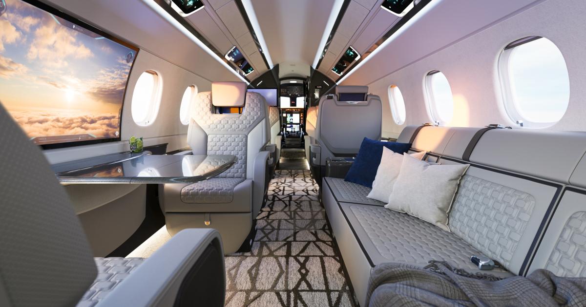 Embraer Praetor 600E with Smart Window