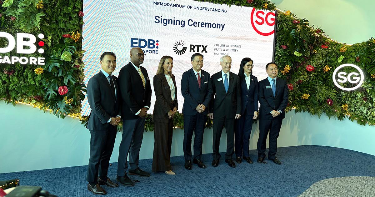 RTX signing Siingapore 2026