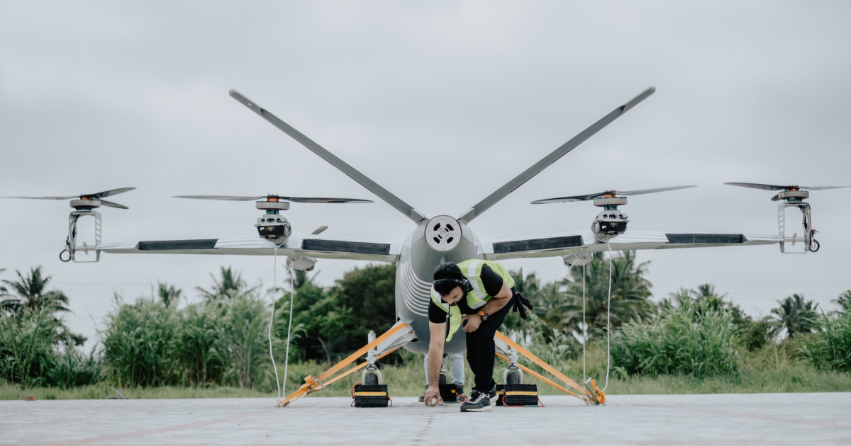 Sarla Aviation's Shunya eVTOL aircraft