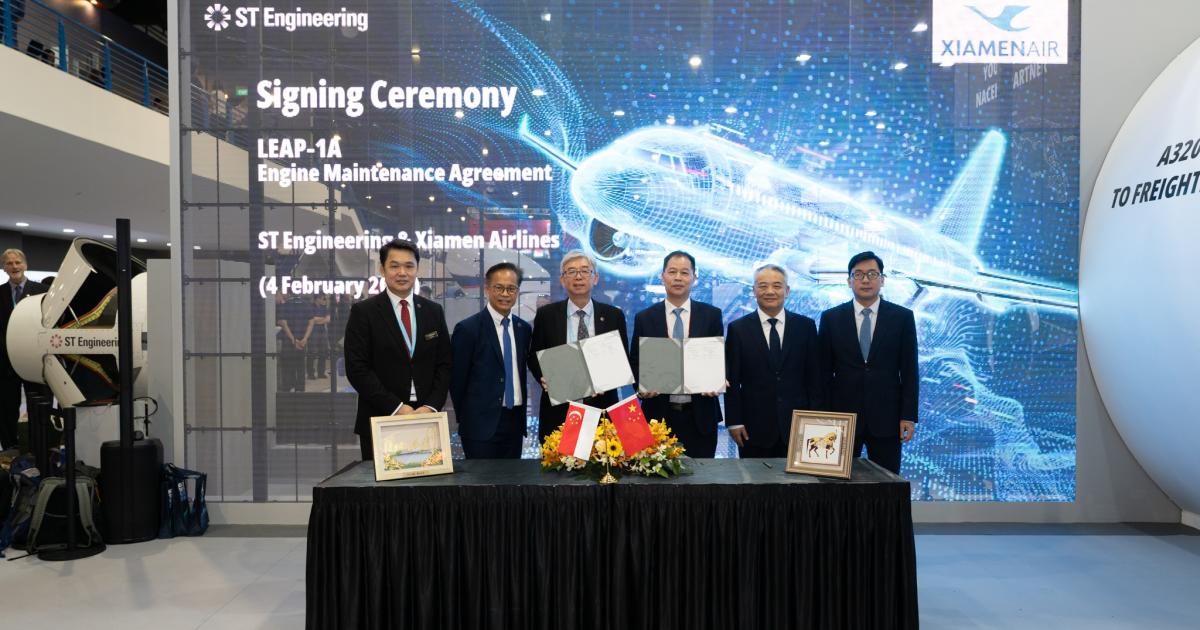 ST Engineering Xiamen signing 