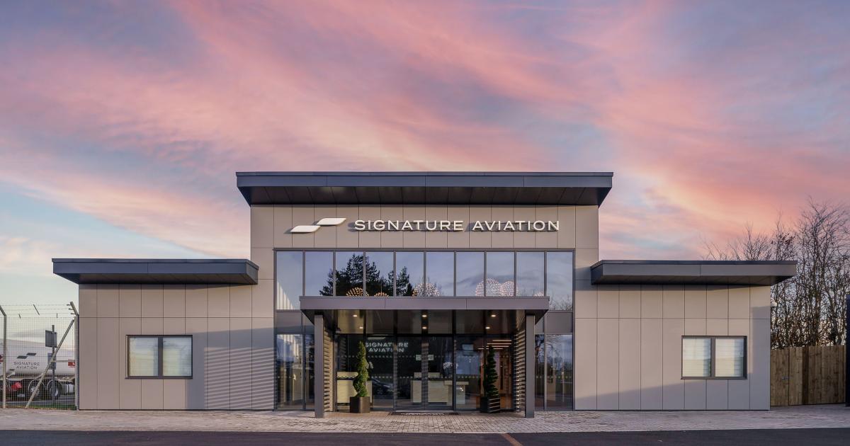 Signature Aviation's new Glasgow FBO