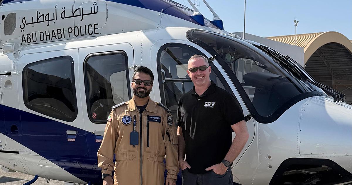 SRT Helicopters training in UAE