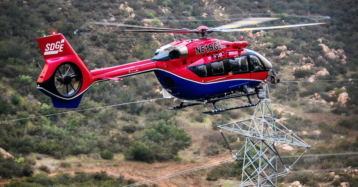 Airbus H145 aerial work