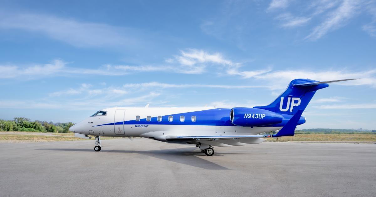 Wheels Up Challenger 300