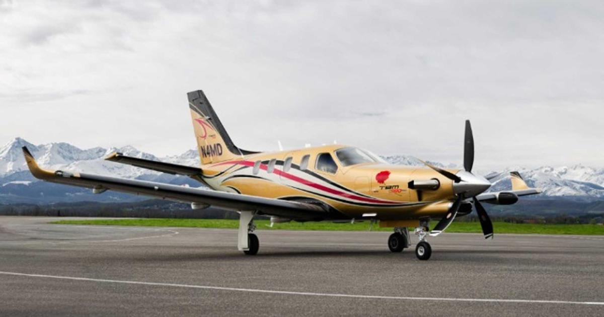 Daher TBM 980 delivered to Dr. Ian Fries