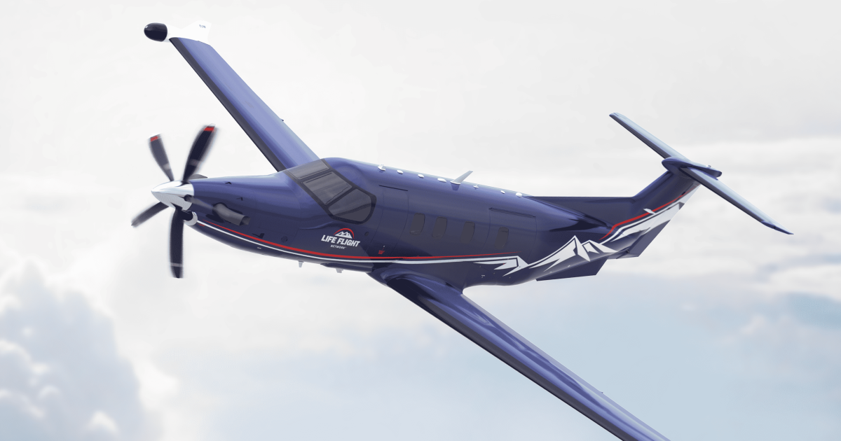 Life Flight Network PC-12 Pro
