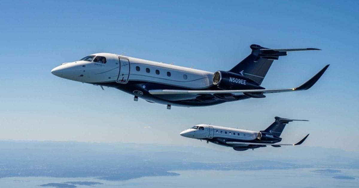 Embraer Praetor 500E and 600E