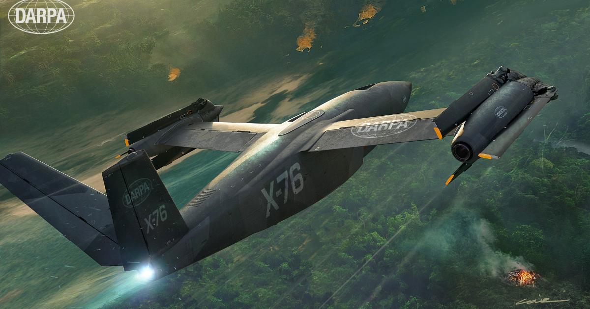 Artist’s concept for the SPRINT X-76