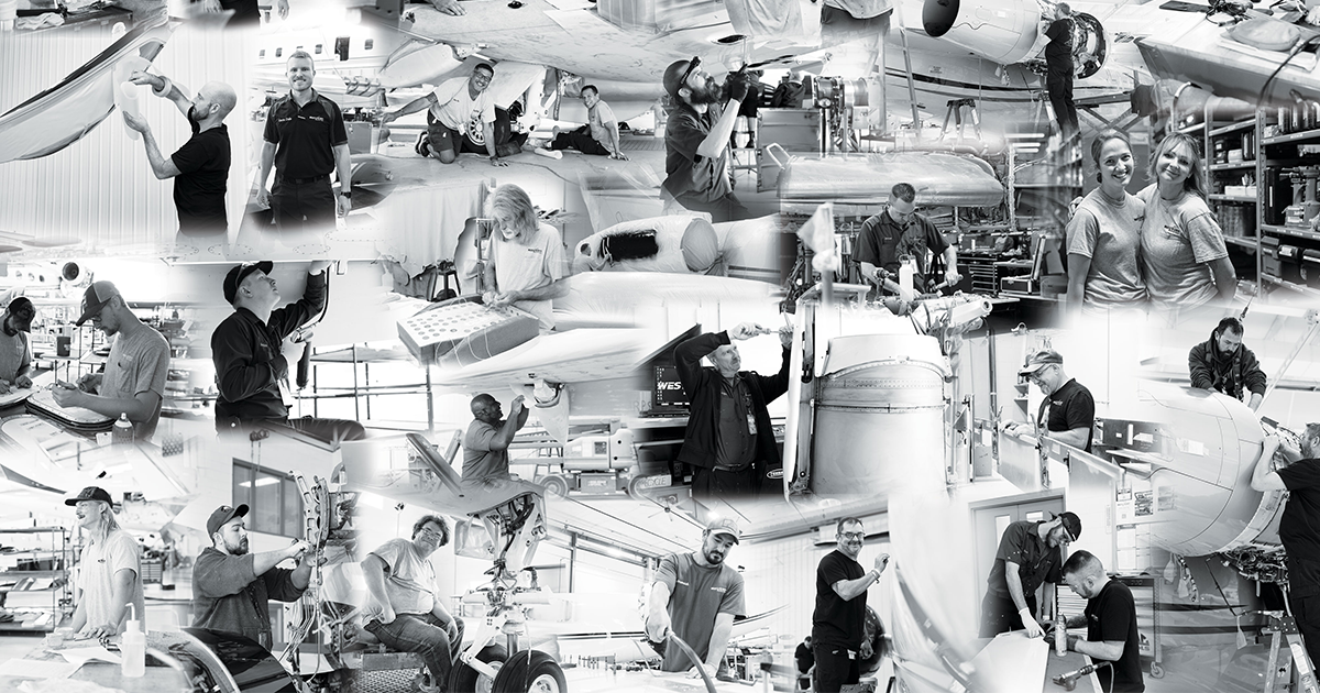 West Star Aviatioin technicians