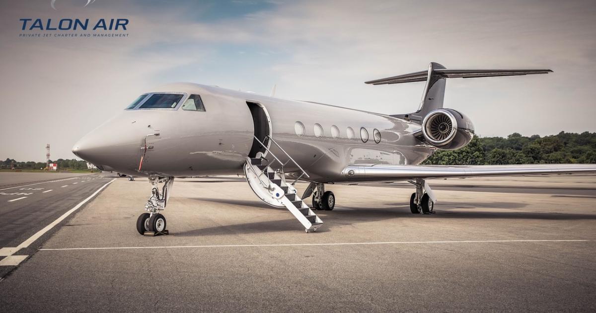 Silver jet on tarmac 