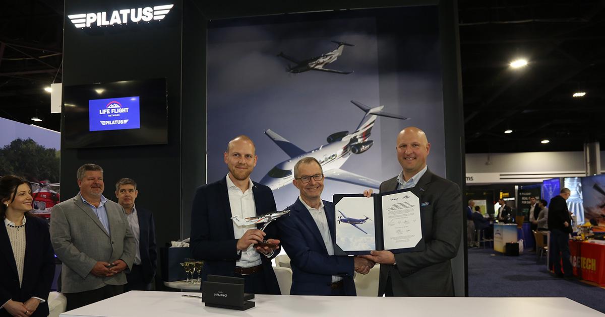 Pilatus and Life Flight deal Verticon 2026