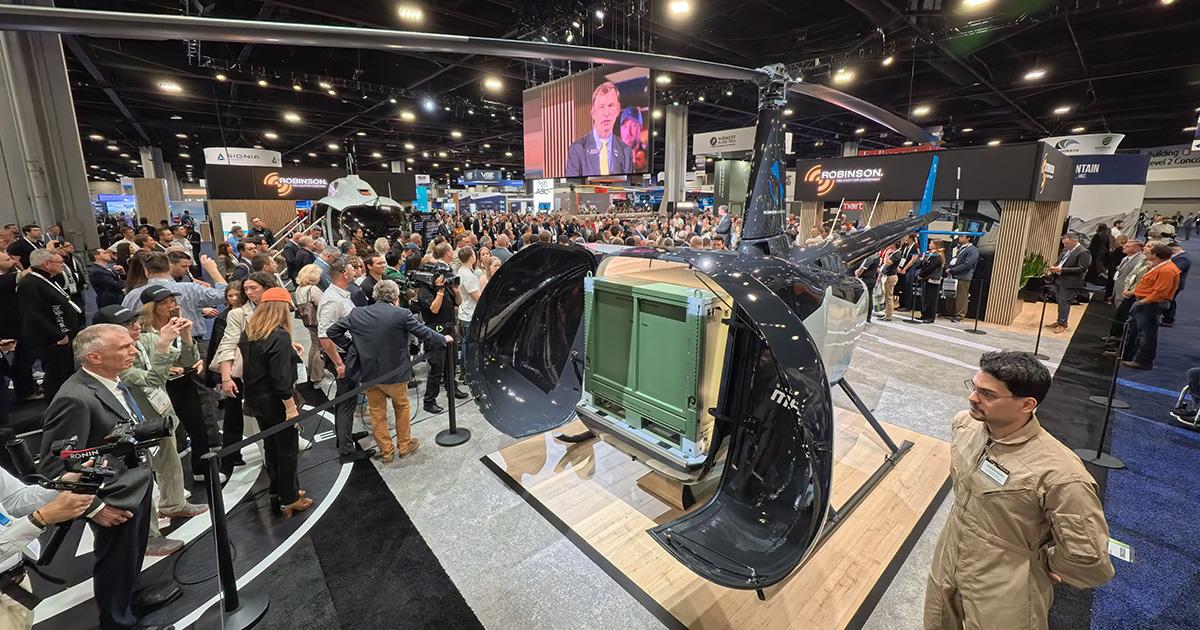 Robinson booth Verticon 2026