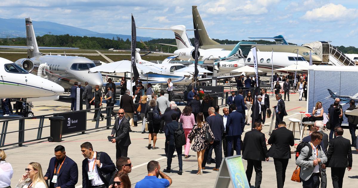 EBACE 2024 static display