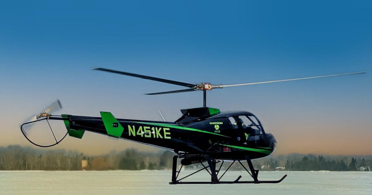 Enstrom 480B helicopter