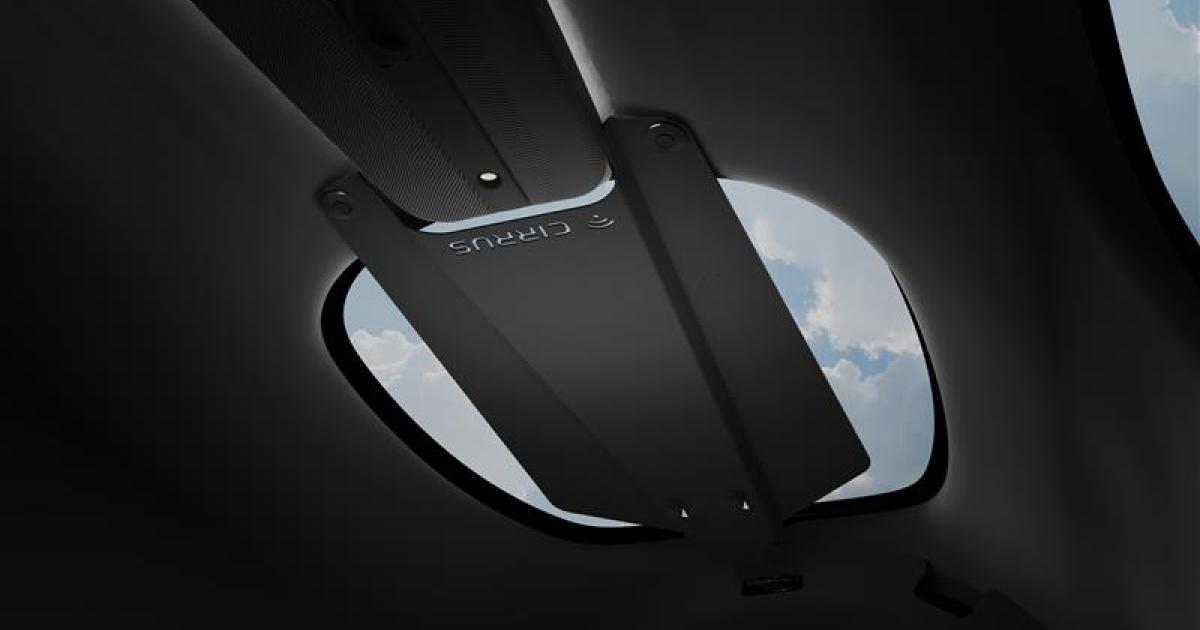 Cirrus FLEX SR Mount Starlink Mini antenna system