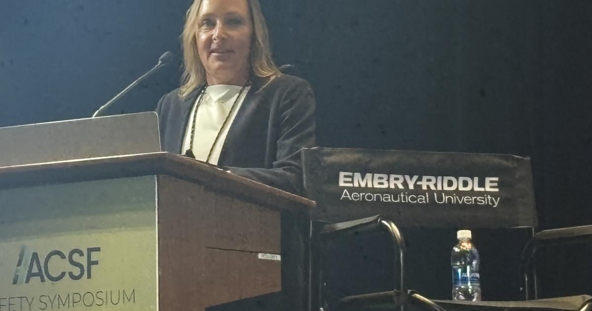 Air Charter Safety Foundation president Debi Carpenter